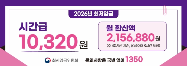 2026년 최저시급